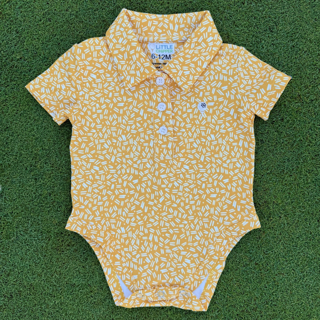 Golden hour onesie golf polo