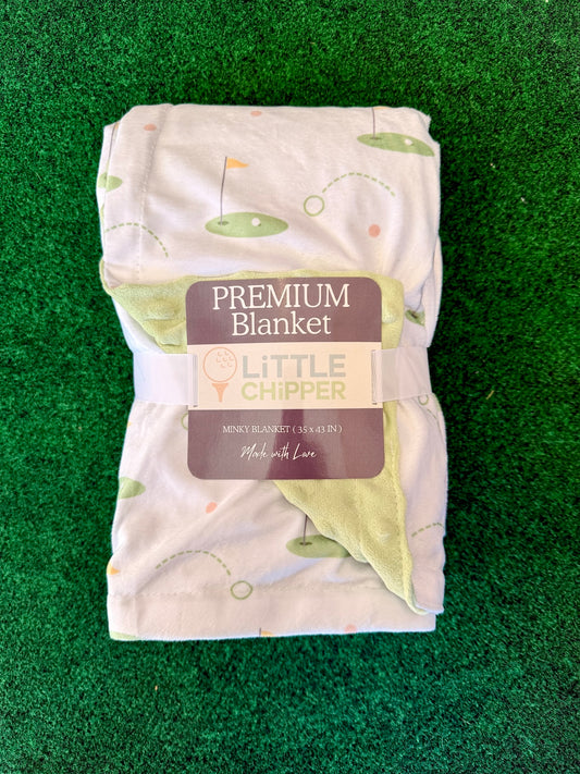 Golf-Inspired Minky Blanket