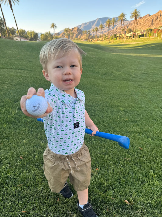 Tees & Greens - Onesie Polo