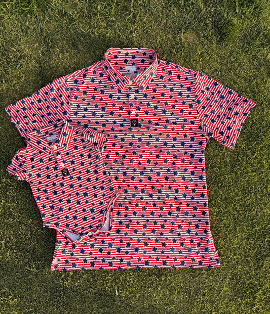 Stars & Stripes - The Dad Polo