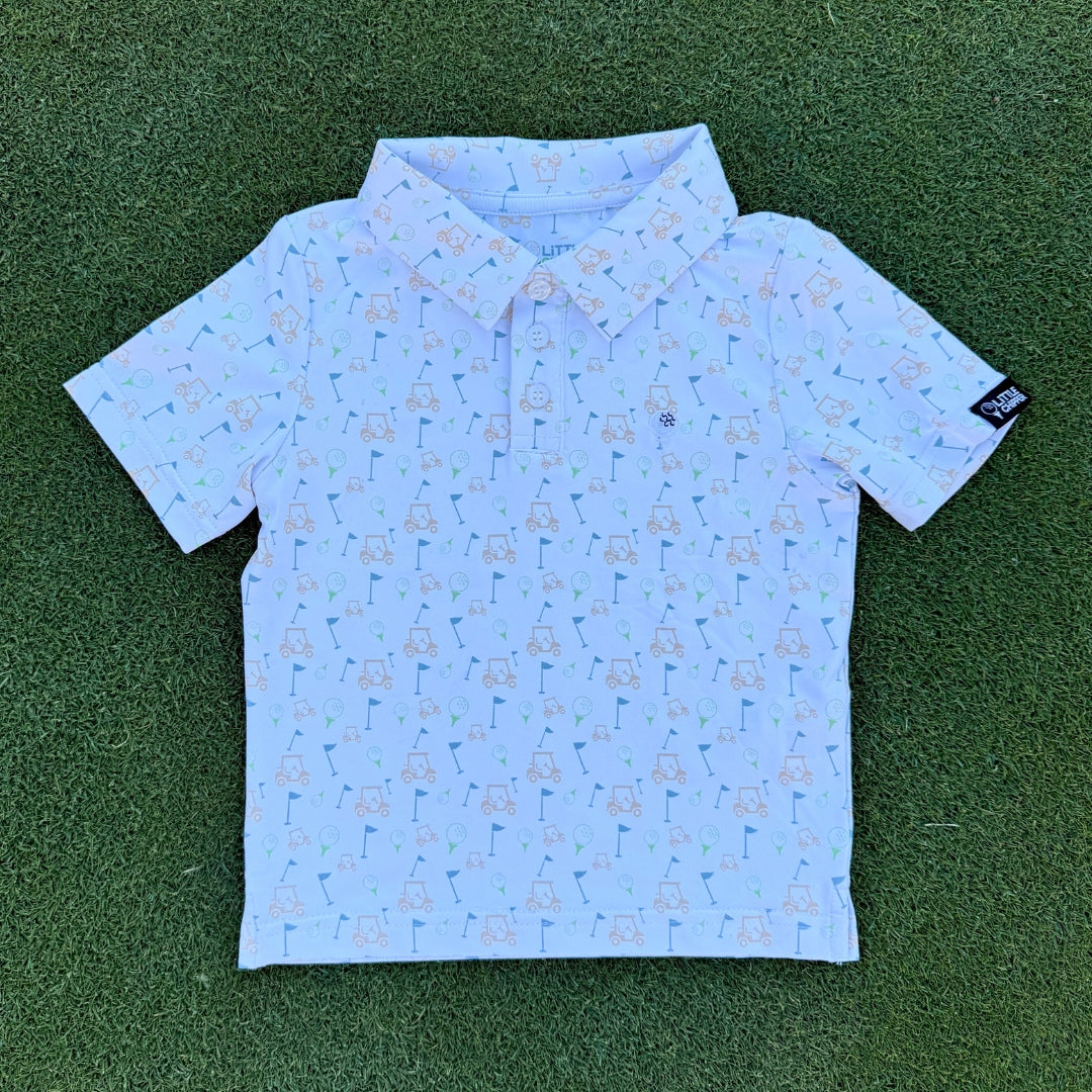 Tee Time - Toddler Golf Polo