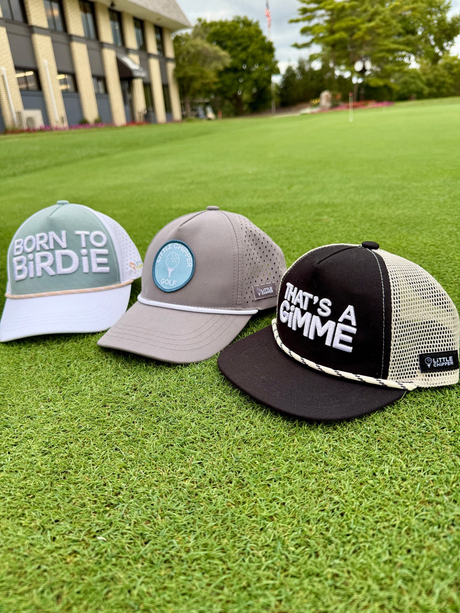 baby and toddler golf hat photo