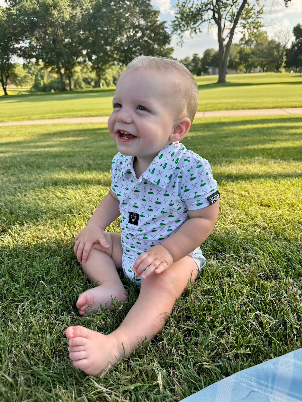 Tees & Greens - Onesie Polo