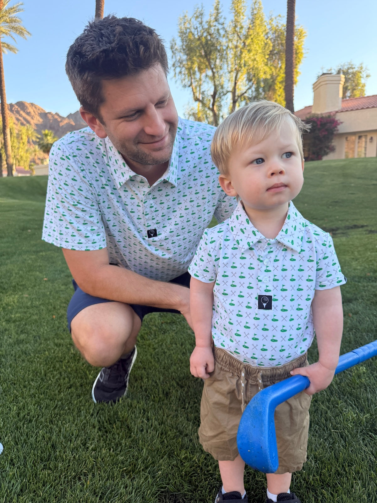 Tees & Greens - The Dad Polo