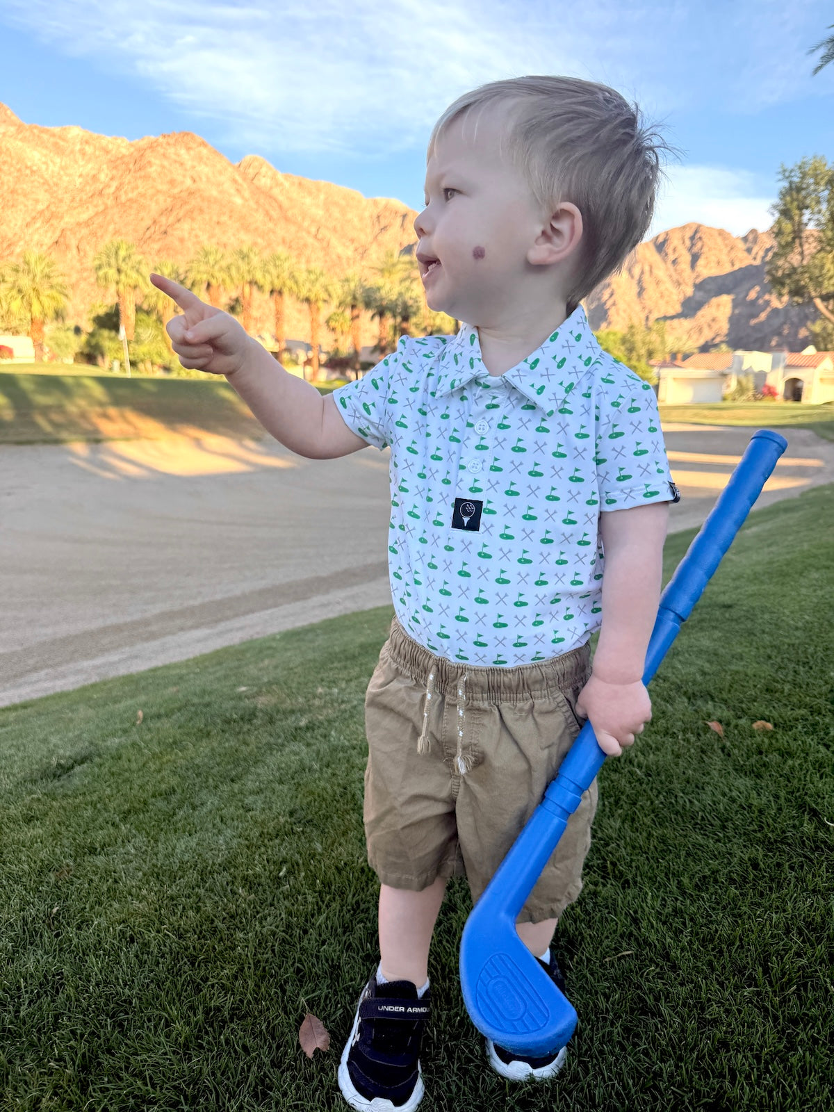 Tees & Greens - Onesie Polo