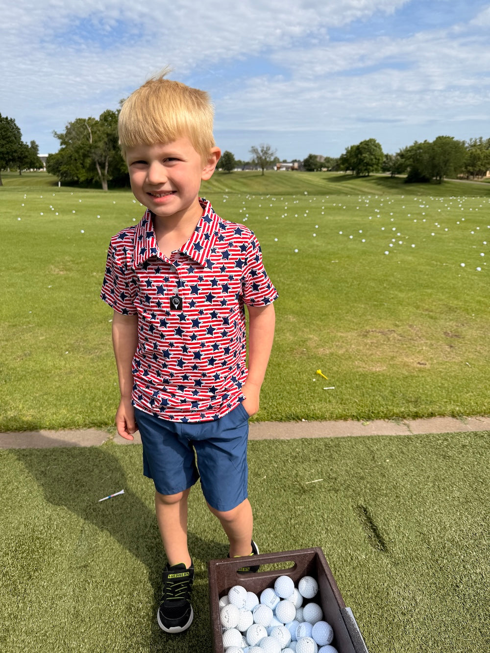Stars & Stripes - Toddler Polo