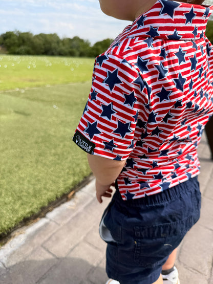Stars & Stripes - Toddler Polo