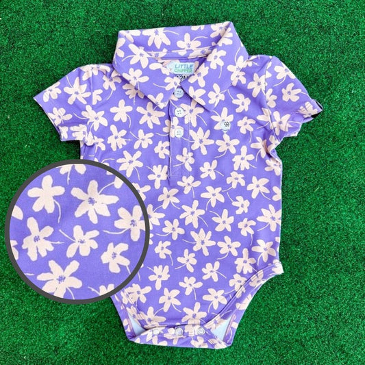 Lilac Links - Onesie Polo