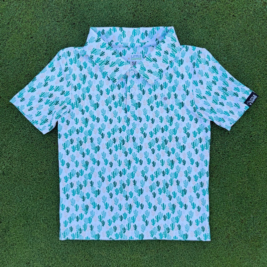 Palm Desert Cactus - Toddler Golf Polo