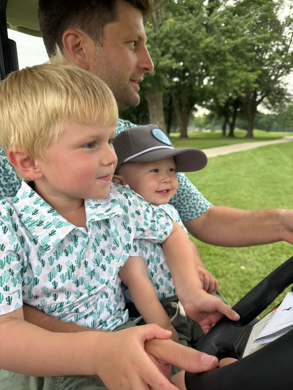 palm desert cactus golf cart 2 kids