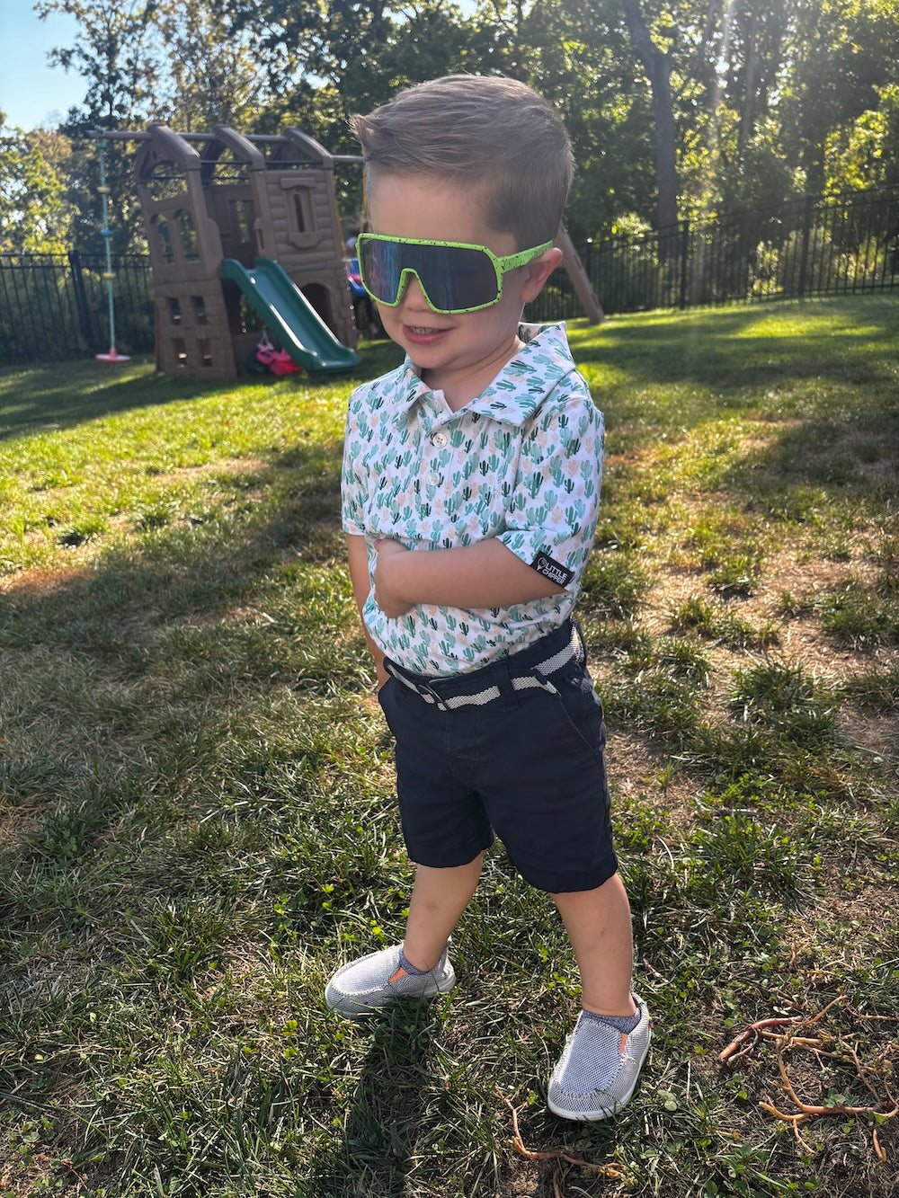 Palm Desert Cactus - Performance Polo