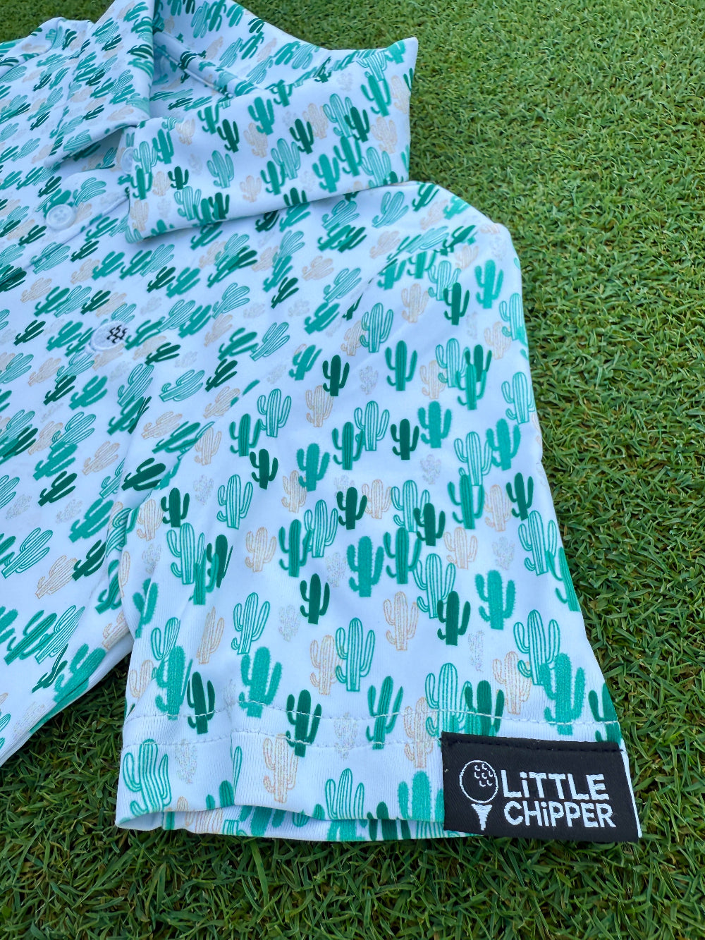 Palm Desert Cactus Toddler Polo
