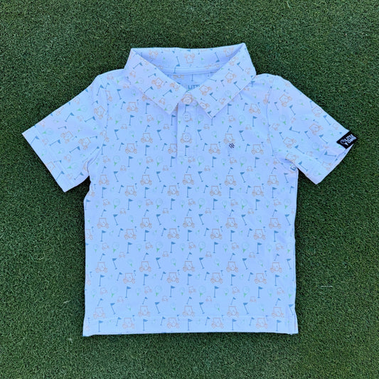 Tee Time - Toddler Golf Polo