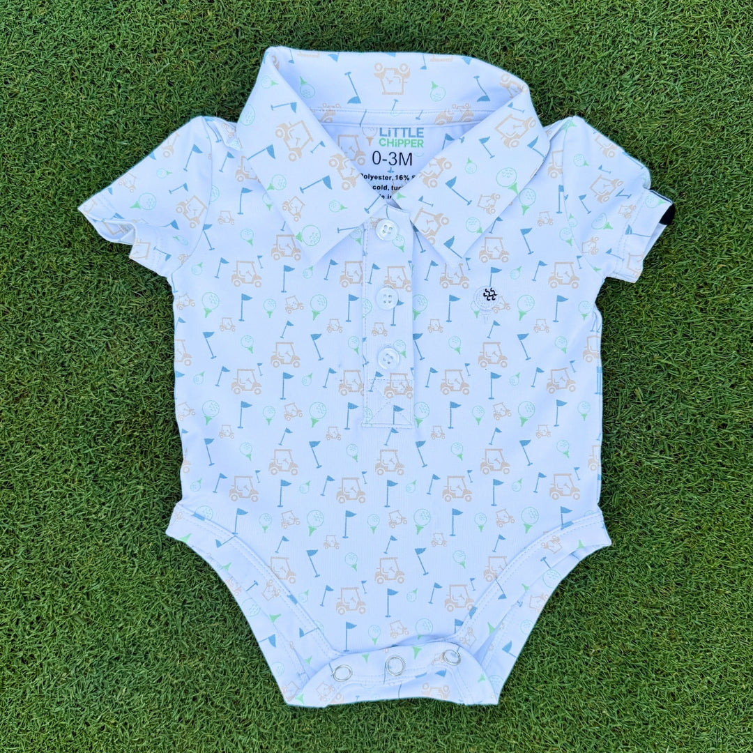Tee Time Onesie Polo